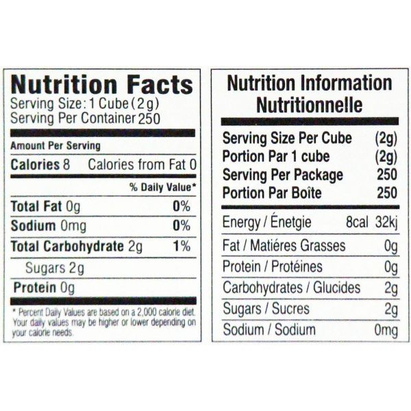 Zarrin 17.64 oz. Hard Sugar Cubes