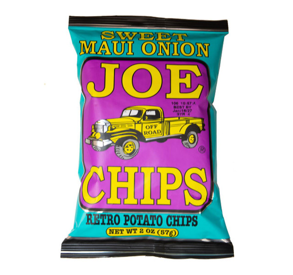 Joe Tea 2 oz. Sweet Maui Onion Chips (28 Pack)
