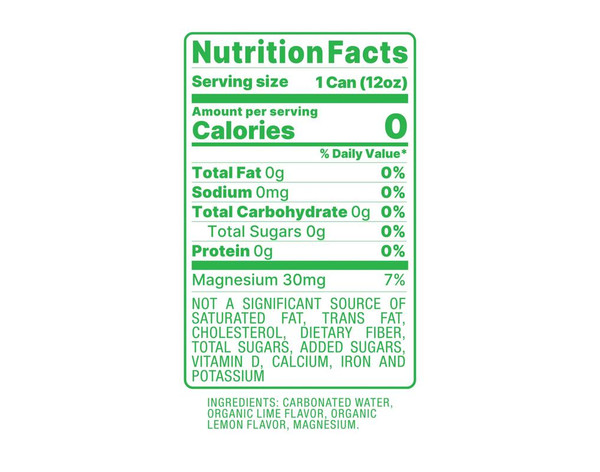 oHy 12 fl. oz. Lemon Lime Hydrogen Infused Sparkling Water