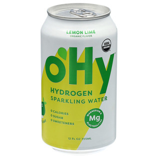 oHy 12 fl. oz. Lemon Lime Hydrogen Infused Sparkling Water