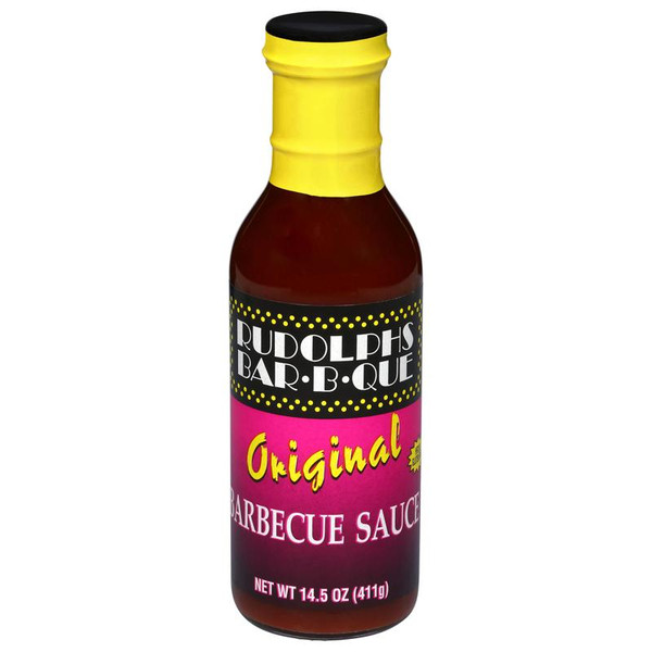 Rudolphs Bar B Que 14.5 oz. Original BBQ Sauce