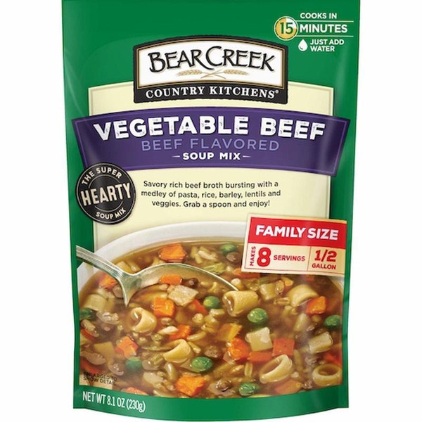 Bear Creek® 8.1 oz. Vegetable Beef Soup Mix