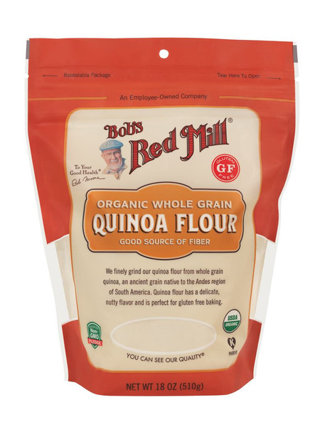 Bob's Red Mill 18 oz. Organic Gluten-Free Quinoa Flour