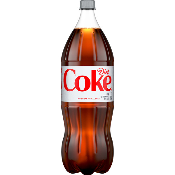 Diet Coke 67.6 fl. oz. Soda Bottle (2 Liter)