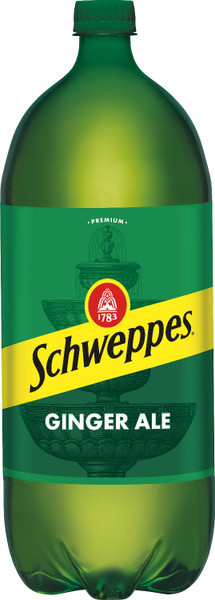 Schweppes 67.6 fl. oz. Ginger Ale Soda (2-Liter)