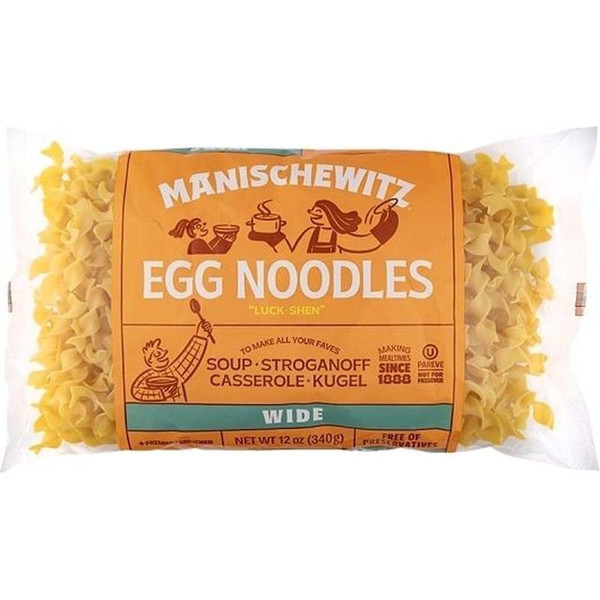 Manischewitz 12 oz. Wide Egg Noodles