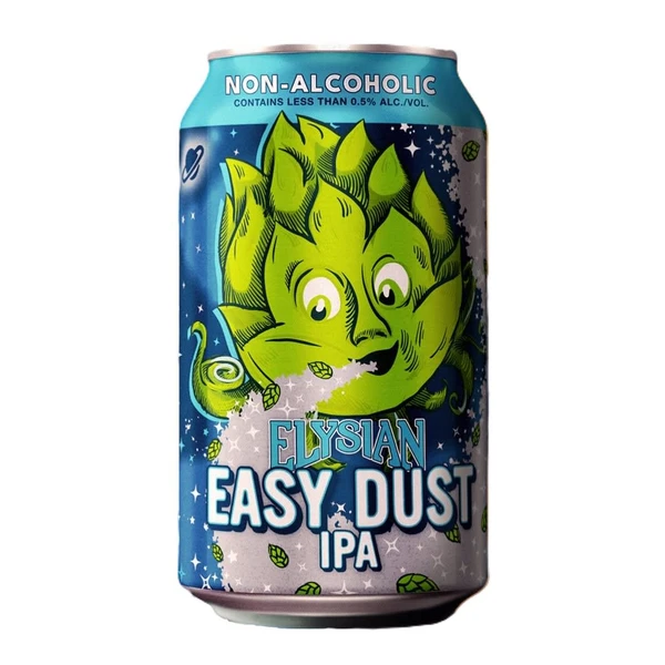 Elysian 12 fl. oz. Easy Dust Non-Alcoholic IPA (6 Pack)