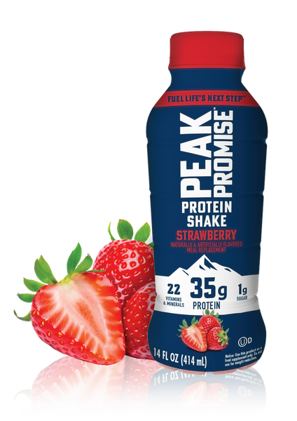 Peak Promise™ 14 fl. oz. Strawberry Flavored Shake