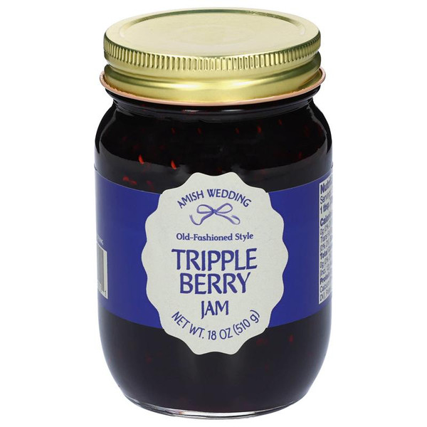 Amish Wedding® 18 oz. Triple Berry Jam