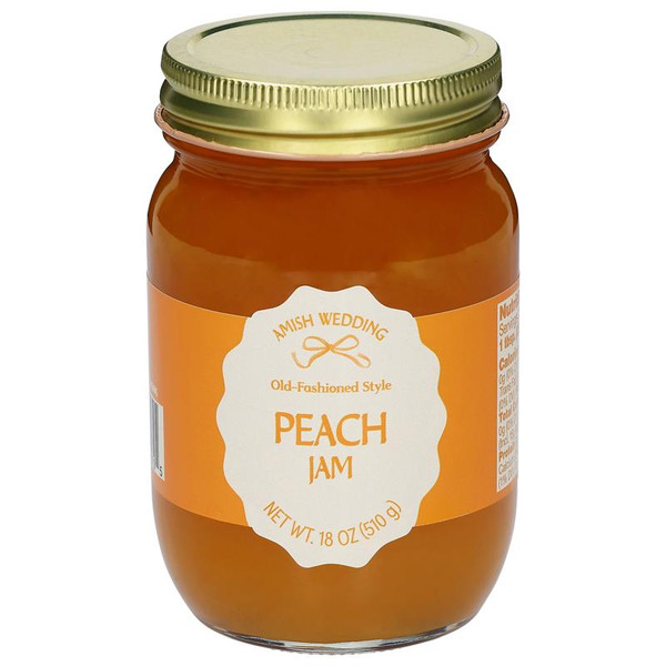 Amish Wedding® 18 oz. Old Fashioned Peach Jam