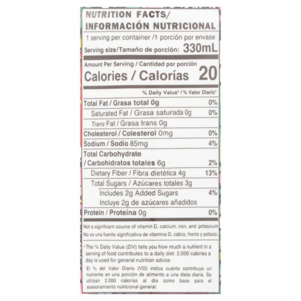 Lunish 11.16 fl. oz. Strawberry Low Sugar Prebiotic Sparkling Soda