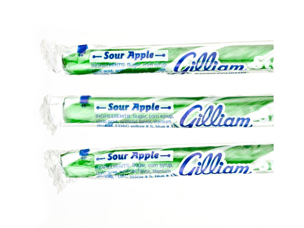 Gilliam Green Apple Candy Sticks