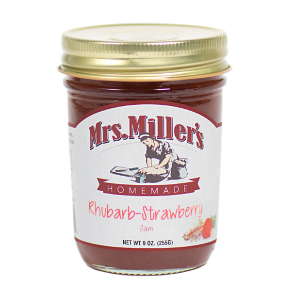 Mrs. Miller's 9 oz. Rhubarb-Strawberry Jam