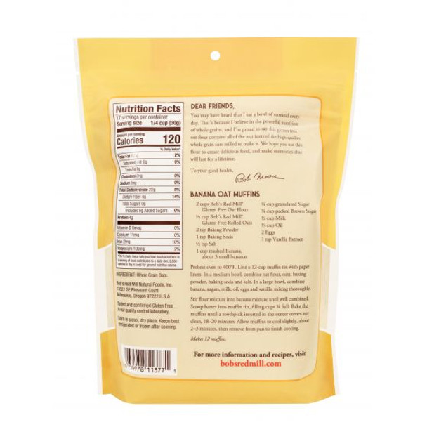 Bob's Red Mill 18 oz. Gluten Free Oat Flour