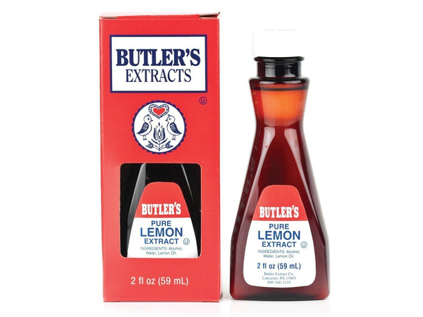 Butler's Best 2 fl. oz. Pure Lemon Extract