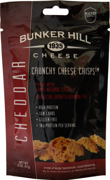 Bunker Hill 2 oz. Cheddar Cheese Crisps