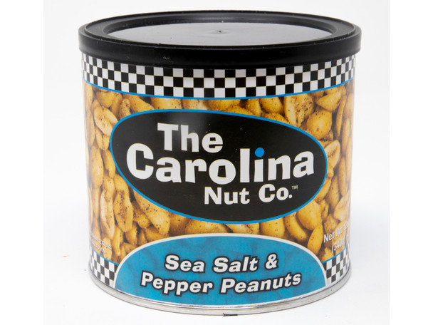Carolina Nut Company 12 oz. Sea Salt & Pepper Peanuts