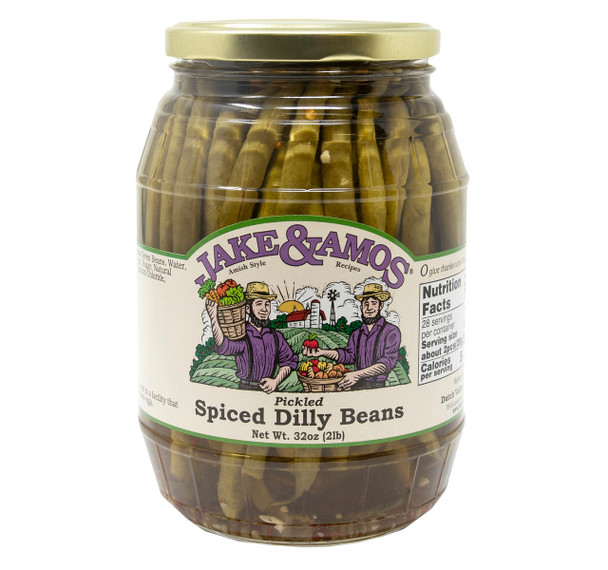 Jake & Amos® 32 oz. Pickled Spiced Dilly Beans