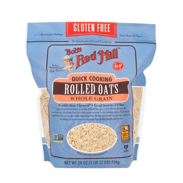 Bob's Red Mill 28 oz. Gluten Free Quick Cooking Rolled Oats
