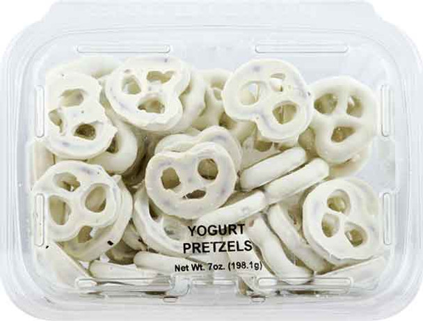 Kitch'n Snacks 7 oz. Yogurt Coated Pretzels Tub