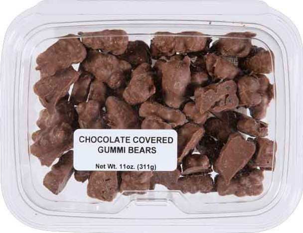 Albanese 11 oz. Milk Chocolate Covered Gummi Bears Tub