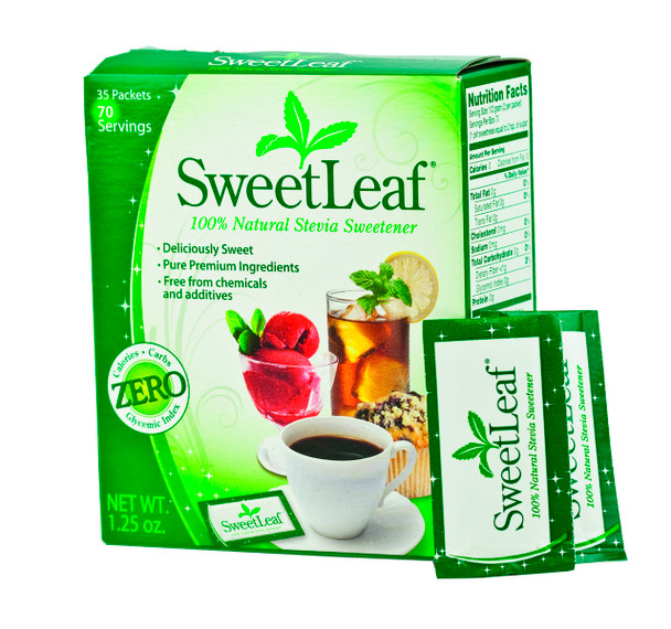 Sweetleaf® 1.25 oz. 100% Natural Stevia Sweetener (35 Count)
