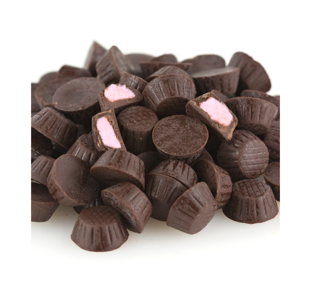 Kitch'n Snacks 16 oz. Mini Dark Chocolate Flavored Raspberry Cups