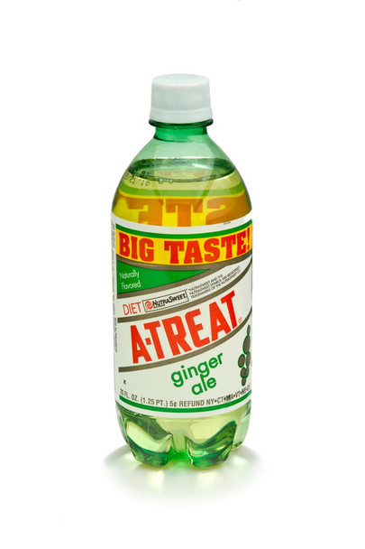 A-Treat® 20 fl. oz. Diet Ginger Ale Soda