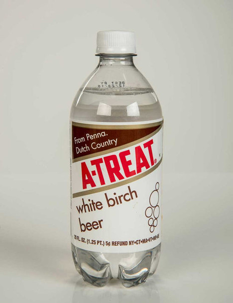 A-Treat® 20 fl. oz. White Birch Beer Soda
