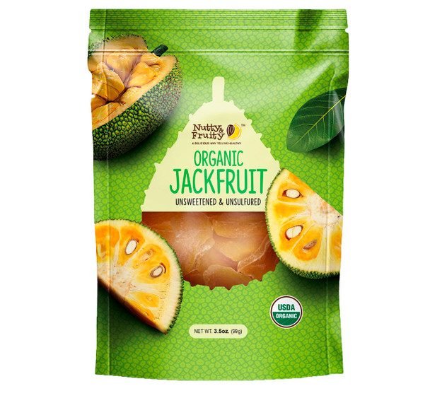 Nutty & Fruity 3.5 oz. Organic Jackfruit