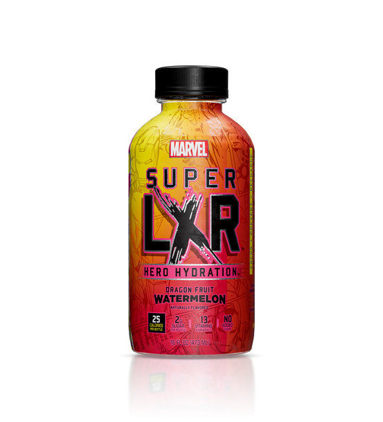AriZona Marvel 16 fl. oz. Super LXR Watermelon Hero Hydration Energy Drink