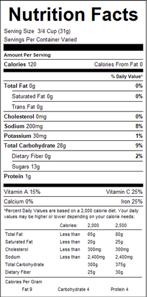 Hospitality 35 oz. Sugar Frosted Flakes