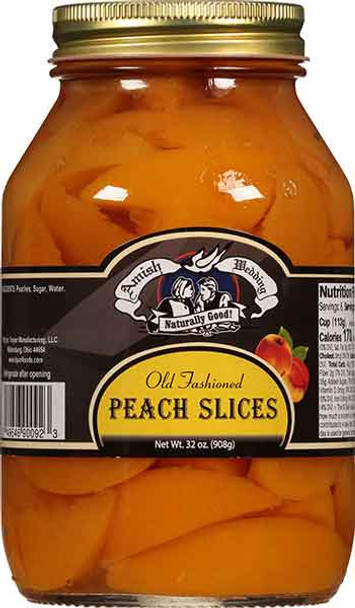 Amish Weddings® 32 oz. Sliced Peaches