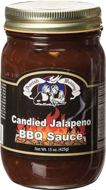 Amish Weddings® 15 oz. Candied Jalapeno BBQ Sauce