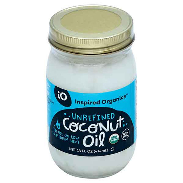 Inspired Organic® 14 oz. Organic UnRefined Coconut Oil