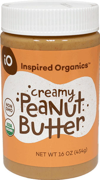 Inspired Organic® 16 oz. Organic Creamy Peanut Butter