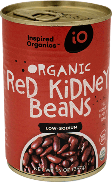 Inspired Organics® 14 oz. Organic Red Kidney Beans