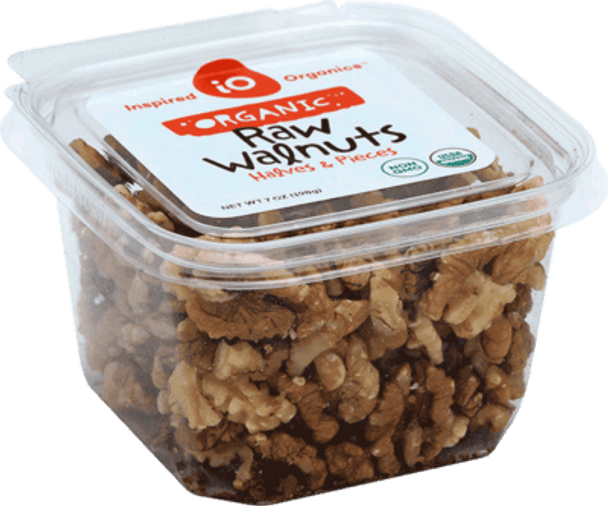 Inspired Organics® 7 oz. Organic Raw Walnuts Tub