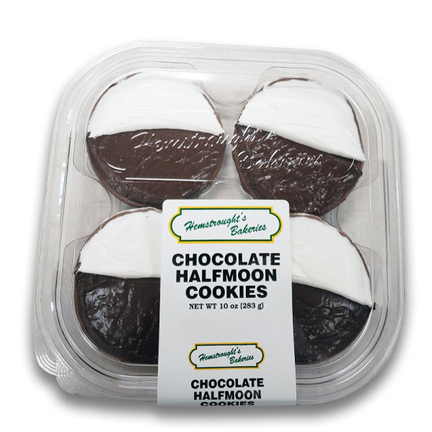 Hemstrought's 10 oz. Original Halfmoon Chocolate Bottom Cookies (4 Pack)