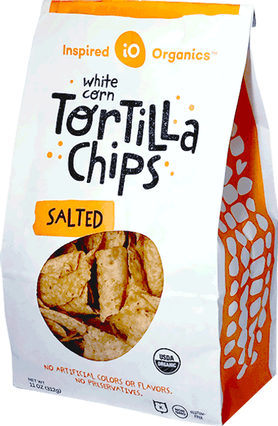 Inspired Organics® 11 oz. Organic Salted Tortilla Chips