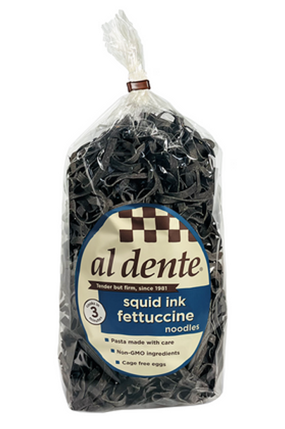 al dente® 12 oz. Squid Ink Fettuccine