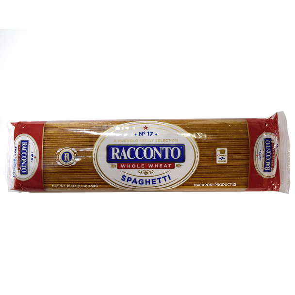 Racconto® 16 oz. Whole Wheat Spaghetti