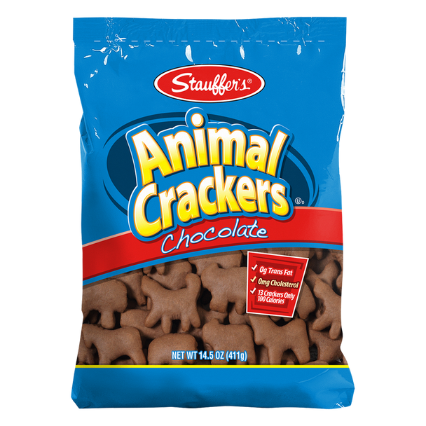 Stauffer's 14.5 oz. Chocolate Animal Crackers