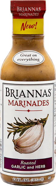 Briannas® 12 fl. oz. Roasted Garlic and Herb Marinade