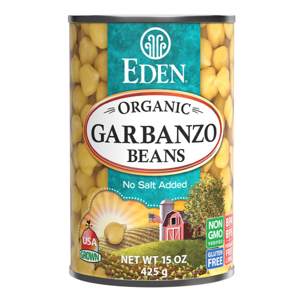 Eden Foods 15 oz. Organic Garbanzo Beans (Chickpeas)