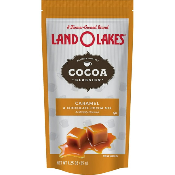 Land O Lakes 1.25 oz. Caramel & Chocolate Cocoa Mix