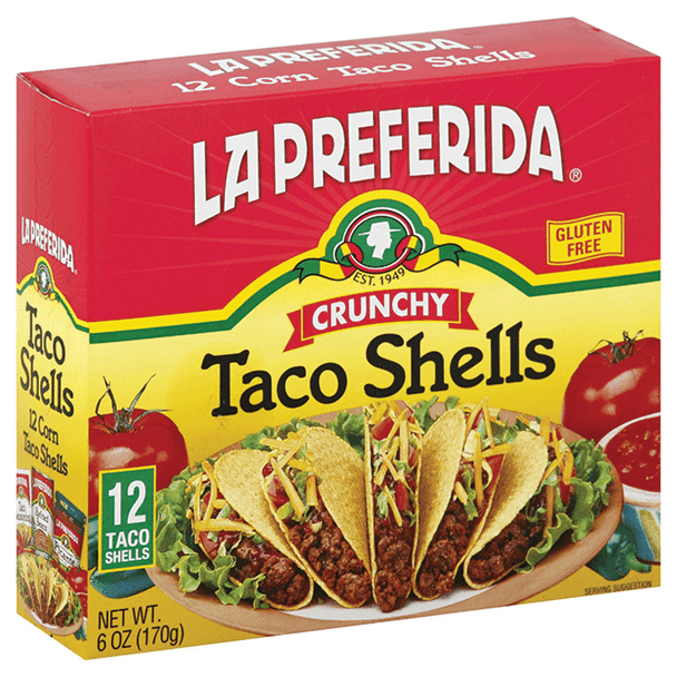 La Preferida® 6 oz. Taco Shells (12 Counts)