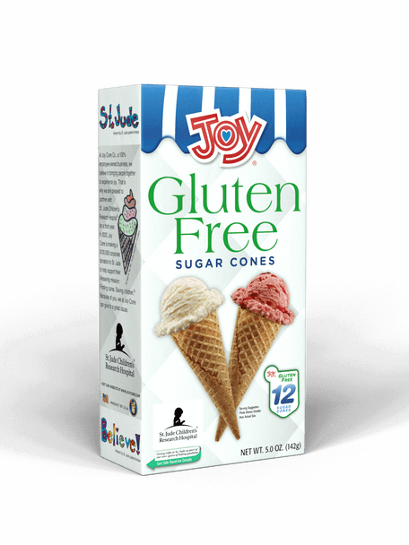 Joy® 5 oz. Gluten-Free Sugar Cones (12 Cones)