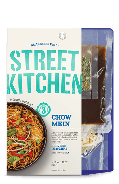 Street Kitchen 11.3 oz. Chinese Chow Mein Noodle Kit