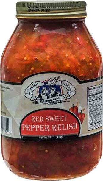 Amish Weddings® 32 oz. Red Sweet Pepper Relish